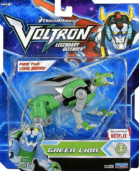 VOLTRON LEGENDARY DEFENDER - GREEN LION ACTION FIGURE (15CM)